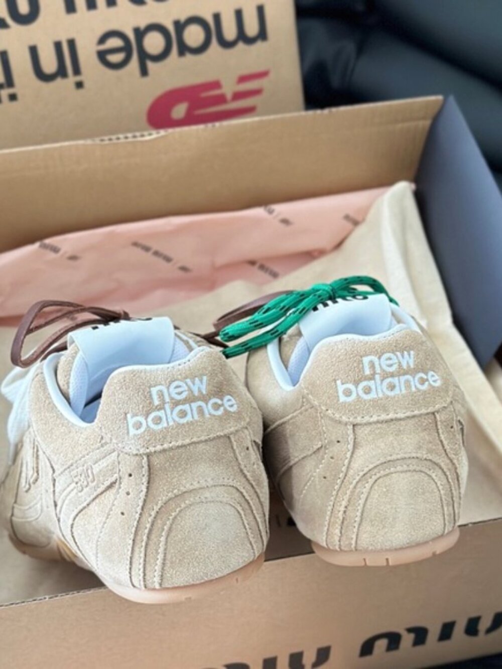 New Balance x MIU MIU NB 530 SL Women's Casual Sneakers - Picture 9 of 9